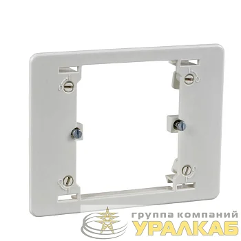 Суппорт 1-м Ultra под ЭУИ с крепл. 60мм бел. SchE ETK10194