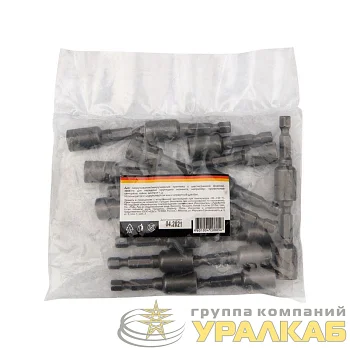 Ключ-насадка 8х48мм 1/4дюйм магнитная (уп.20шт) Kranz KR-92-0401