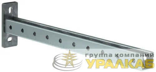 Консоль STRUT 41х41 осн.400 сталь HDZ гор. оцинк. IEK 