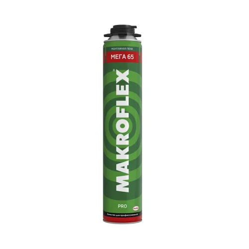 Пена монтажная Makroflex Мега 65 ПРО 850мл Makroflex Б0049544 детальная картинка