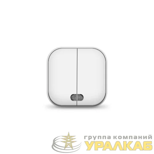 Выключатель 2-кл. 1п ОП 10А IP20 с подсветкой бел. IONICH 1414 детальная картинка