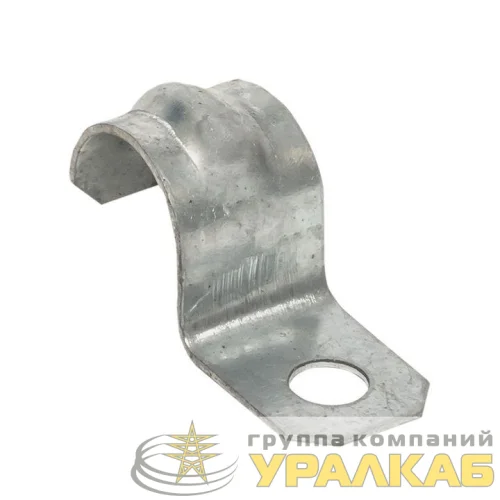 Скоба крепежная однолапковая d14-15мм метал. (уп.10шт) PROxima EKF sm-1-14-15-r детальная картинка