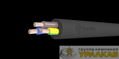 Кабель КГ-ХЛ 3х1.5 (N PE) 220/380-3 (м) Цветлит 00-00142686 детальная картинка