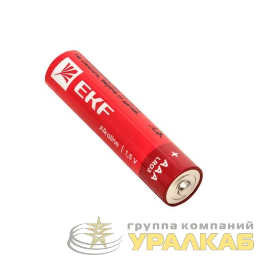 Элемент питания алкалиновый AAA/LR03 (блист.4шт) EKF 