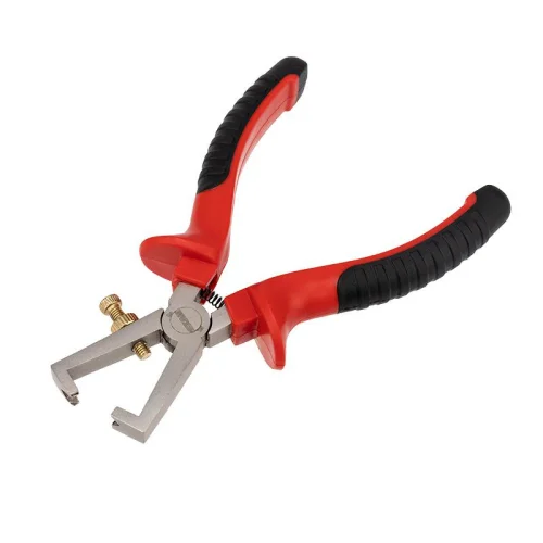 Плоскогубцы для зачистки проводов 160мм двухкомпонентн. рукоятки никелир. Rexant 