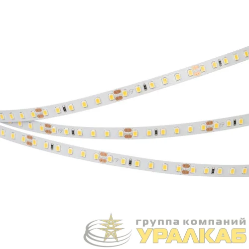 Лента светодиодная RT-A120-8mm 24V Warm 3000К 14.4Вт/м IP20 2835 открыт. (уп.5м) Arlight 020393(2) детальная картинка