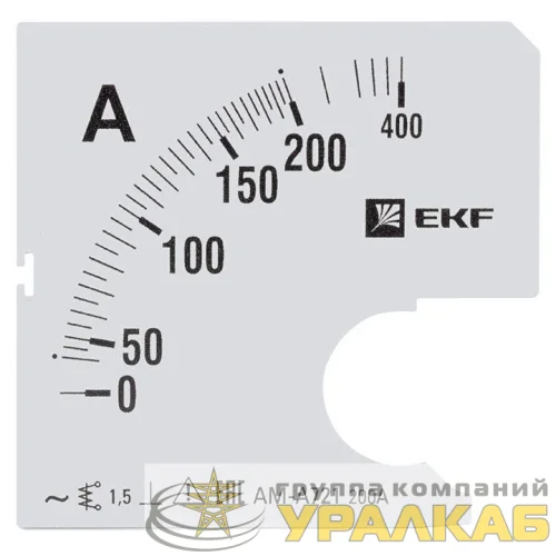 Шкала сменная для A721 200/5А-1.5 PROxima EKF 