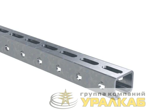 Профиль С-образный 51х40 L3000 сталь 4мм нерж. AISI 304 DKC 