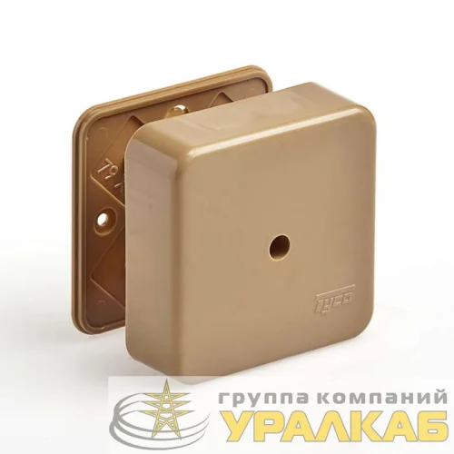 Коробка универсальная для кабель-каналов 80х80х25 кор. IP40 Ruvinil 65005К детальная картинка