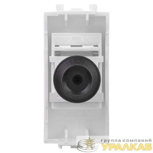 Розетка телевизионная одиночная TV 1мод. Avanti "Белое облако" 16А модульная DKC 