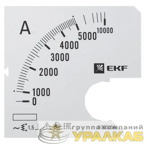 Шкала сменная для A961 5000/5А-1.5 PROxima EKF s-a961-5000 детальная картинка