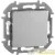 Выключатель 1-кл. Inspiria 10А IP20 250В 10AX механизм алюм. IEK 