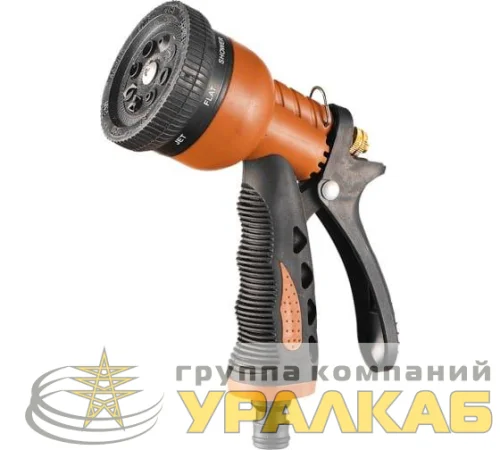 Пистолет-распылитель 8 реж. полива Вихрь 73/7/2/14 детальная картинка