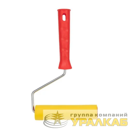 Валик для прикатки обоев резиновый шир. ролика 150мм ручка 6мм Rexant 89-0094 детальная картинка
