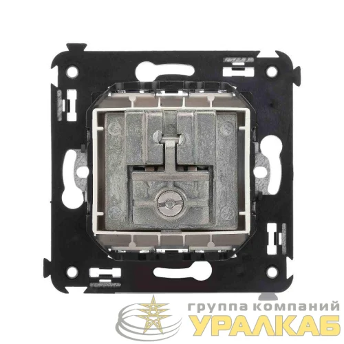 Розетка телевизионная TV/FM/SAT СП Avanti "Белое облако" DKC 4400533 детальная картинка