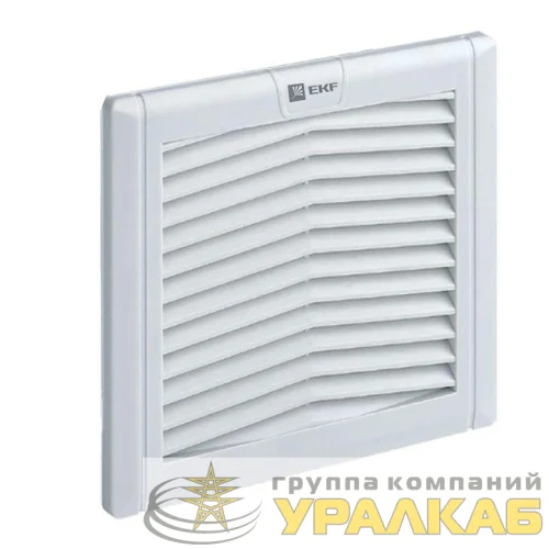 Решетка вентиляционная с фильтром 124x124мм IP54 PROxima EKF EXF52 детальная картинка