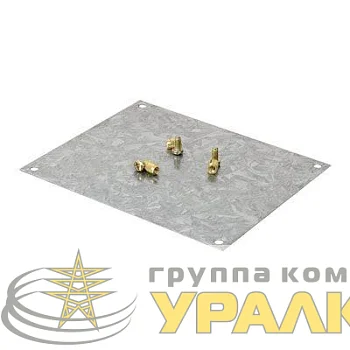 Пластина монтаж. 122х82мм из оцинк. стали для коробок 128х103мм DKC 653011