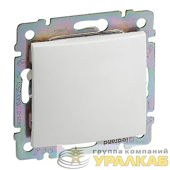Выключатель 1-кл. СП Valena 10А IP31 механизм бел. (DIY-упак.) Leg 