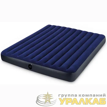 Кровать надувная KING Classic Downy Bed 183х203х25см (64755) INTEX 6941057412429