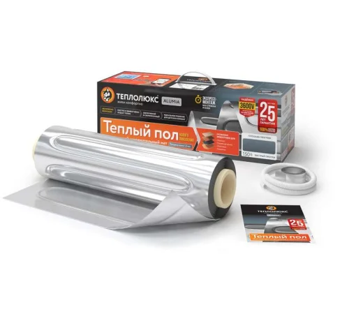 Комплект "Теплый пол" (мат) Alumia 600Вт/4.0кв.м Теплолюкс 