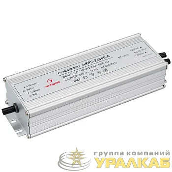 Блок питания ARPV-24300-A 24В 12.5А 300Вт IP67 метал. Arlight 