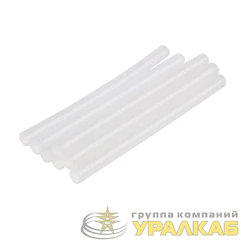Стержень клеевой d7мм L100мм прозр. (блист.6шт) Rexant 