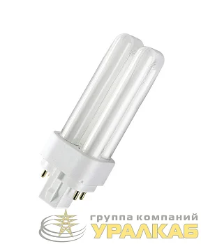 Лампа люминесцентная компактная DULUX D/E 18Вт/830 G24q-2 OSRAM 4099854122354
