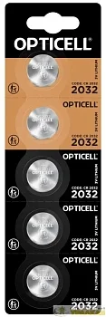 Элемент питания литиевый CR2032 отрывной набор hsdc (блист.5шт) Specialty Opticell 