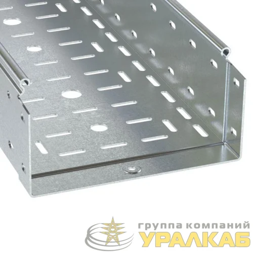 Лоток листовой перфорированный 500х100 L3000 сталь 1.5мм DKC 