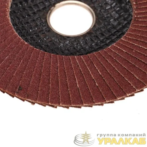 Круг лепестковый торцевой P120 125х22.2мм Kranz 