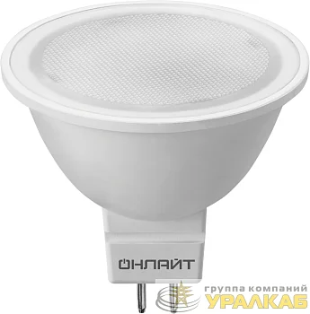Лампа светодиодная 61 889 OLL-MR16-10-230-3K-GU5.3 10Вт ОНЛАЙТ 61889