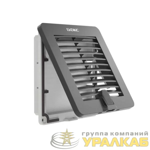 Решетка вентиляционная с фильтром RF 112х112мм IP54 RAL9005 DKC R5RF08B детальная картинка