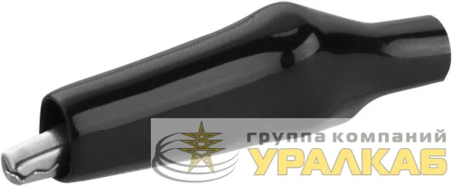 Зажим "крокодил" 5А 80 871 OAC-5A-40-B25 черн. ОНЛАЙТ 80871 детальная картинка