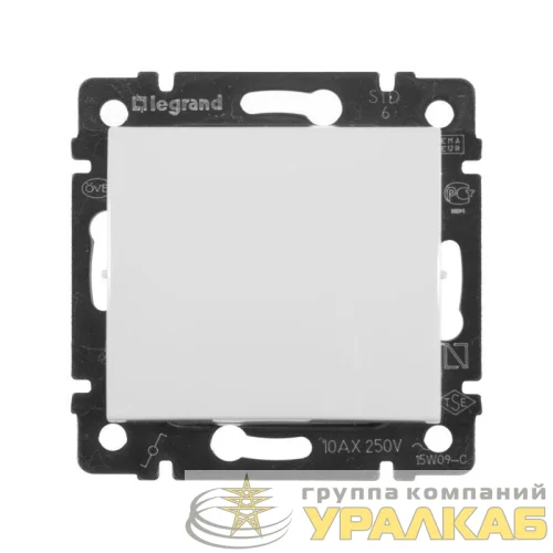 Механизм переключателя промежуточного 1-кл. СП Valena 10А IP31 250В бел. Leg 774407 детальная картинка