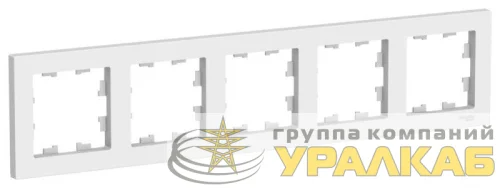 Рамка 5-пост. AtlasDesign универс. лотос SE ATN001305 детальная картинка