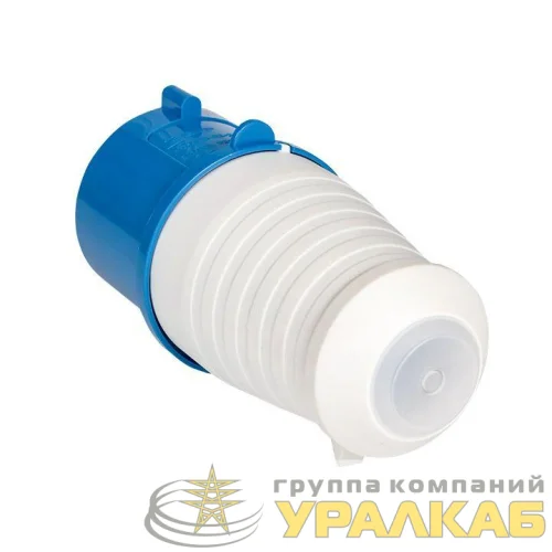 Вилка переносная 013 16А 2P+PE 220В IP44 EKF ps-013-16-220 детальная картинка