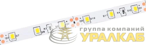 Лента светодиодная LSR-2835NW60-4.8-IP20-12В (уп.5м) IEK LSR1-0-060-20-3-05 детальная картинка