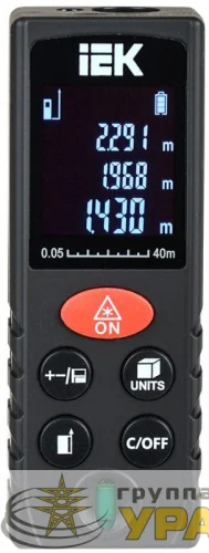 Дальномер лазерный DM40 Professional IEK TIR21-3-040 детальная картинка