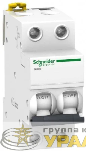 Выключатель автоматический модульный 2п C 13А 4кА iK60 Acti9 SchE 