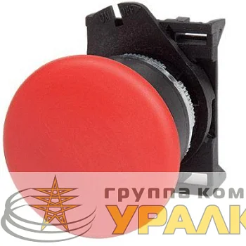 Кнопка грибовидная d40мм с фиксацией красн. DKC ABHT1M4N