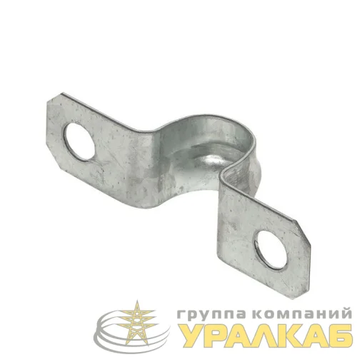 Скоба крепежная двухлапковая d14-15мм метал. (уп.10шт) PROxima EKF sm-2-14-15-r детальная картинка