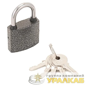 Замок навесной ВС1Ч-330 d5мм полимер 5кл. Аллюр 1401