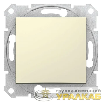 Переключатель проходной 1-кл. СП Sedna 10А IP20 (сх. 6) 250В механизм беж. SchE SDN0400147