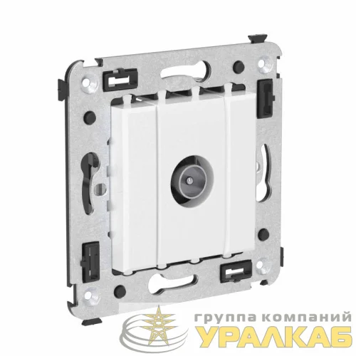 Розетка телевизионная оконечная TV СП Avanti "Белое облако" DKC 