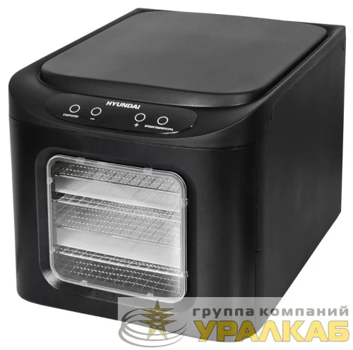Сушка для фруктов и овощей HYFD-S1202 12под. 500Вт черн. HYUNDAI 1446877 детальная картинка