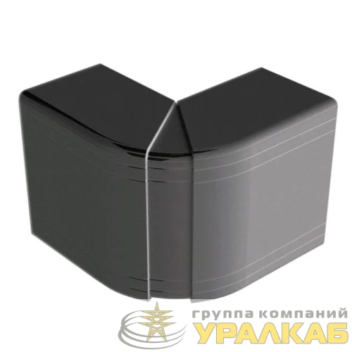 Угол для кабель-канала внешний изменяемый 110х50 черн. DKC 