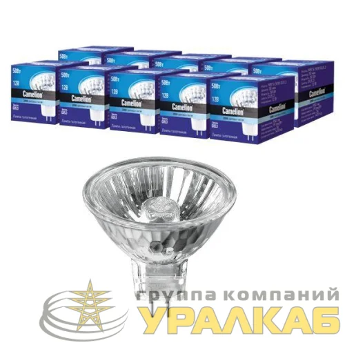 Лампа галогенная MR16 50Вт 12В Camelion 3060 детальная картинка