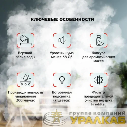 Увлажнитель SHC5310B STARWIND 1483802 детальная картинка