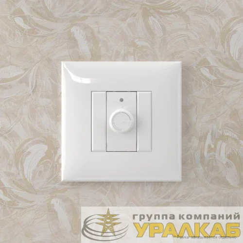 Диммер поворотный СП Avanti "Белое облако" DKC 4400133 детальная картинка