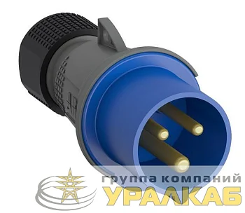 Вилка кабельная Easy&Safe 216EP6 16А 2P+E IP44 6ч ABB 2CMA101947R1000